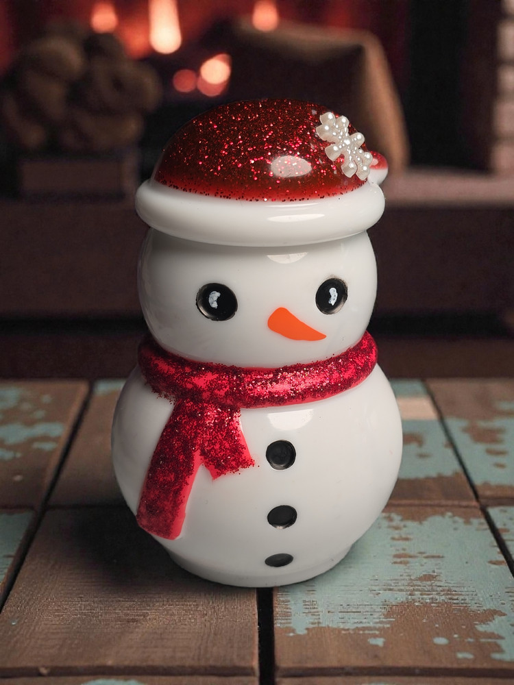 Snowman Stash Jars