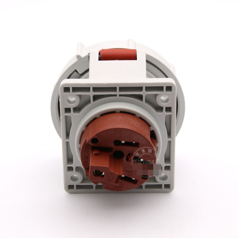 1PC NEW MENNEKES INDUSTRIAL PLUG TYP:2123A Panel mounted socket 4P 32A TYP2123A