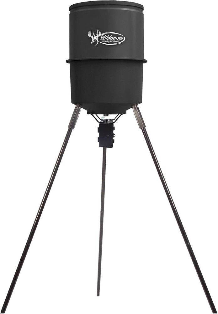 WILDGAME INNOVATIONS Quick-Set 270 lb Game Feeder with Digital Timer | Durable