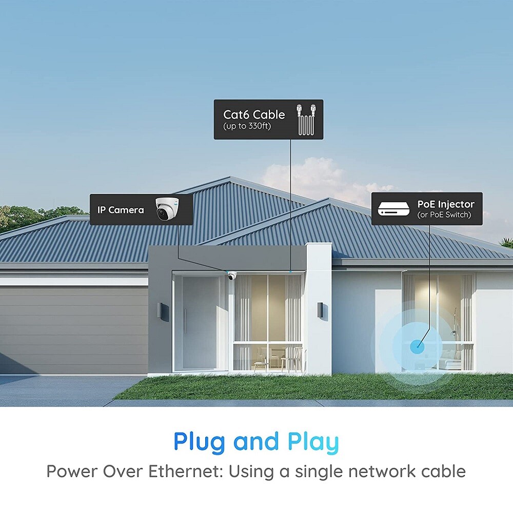 Reolink RLC-820A 8MP 4K Ultra PoE Camera Smart Person/Vehicle Detection