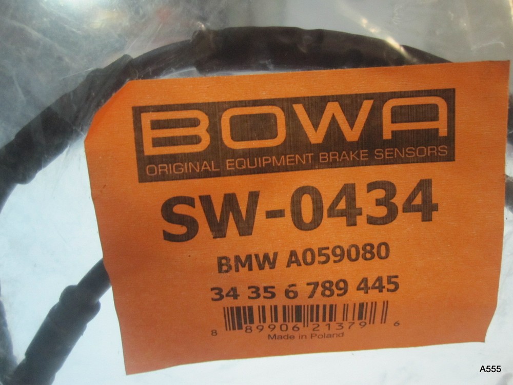 BOWA SW-0434 Brake Pad Wear Sensor