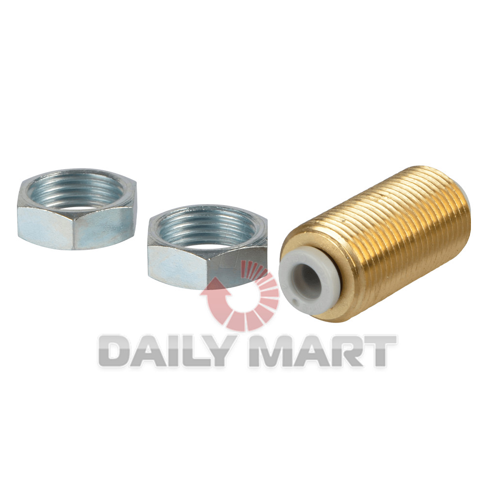 10PCS/New In Box SMC KQ2E04-00A Bulkhead Union Brass Fitting
