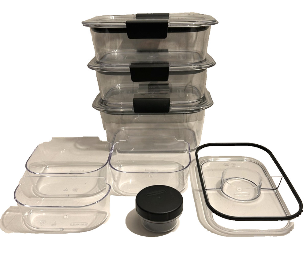 Rubbermaid Brilliance 12pc Food Storage Container Set