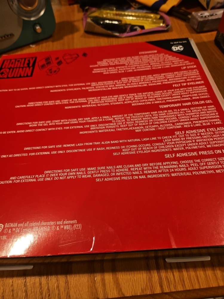 Harley Quinn Cosmetics Kit