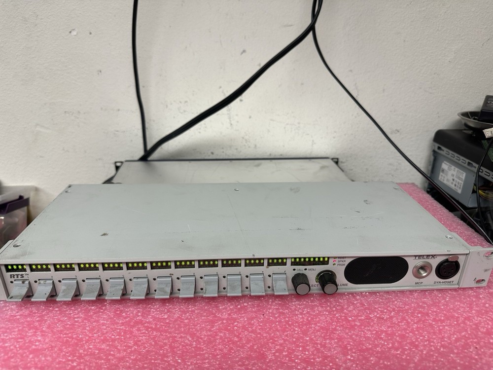 RTS Telex KP-12LK  White  12 Position Key Panel Intercom System