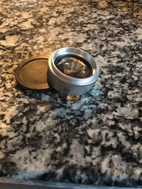 Olympus or Nikon microscope 2XLens great  condition $19