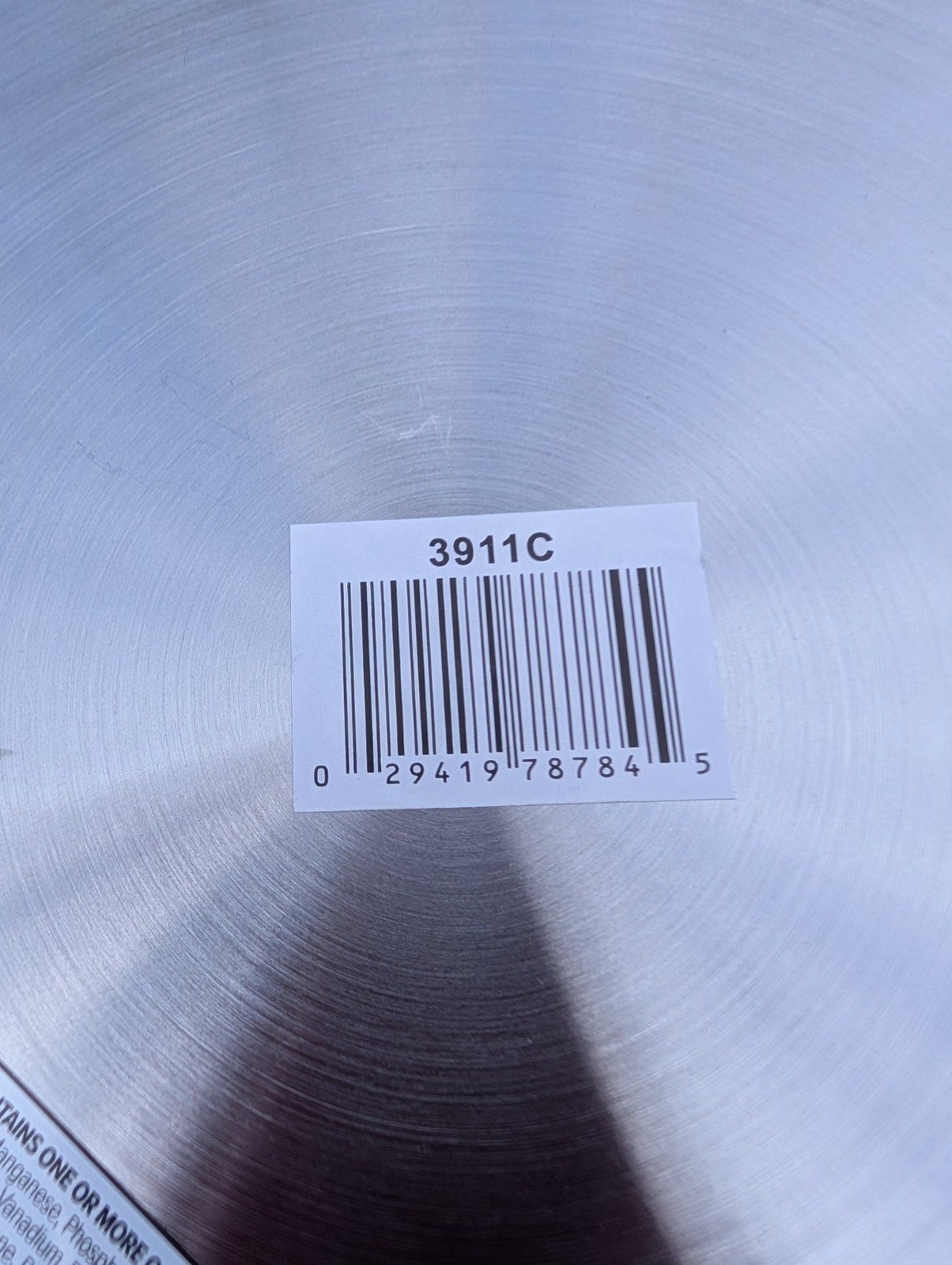 11-in stainless steel pot lids. Free Shipping