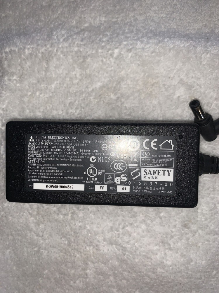 Delta ADP-50HH AC Adapter