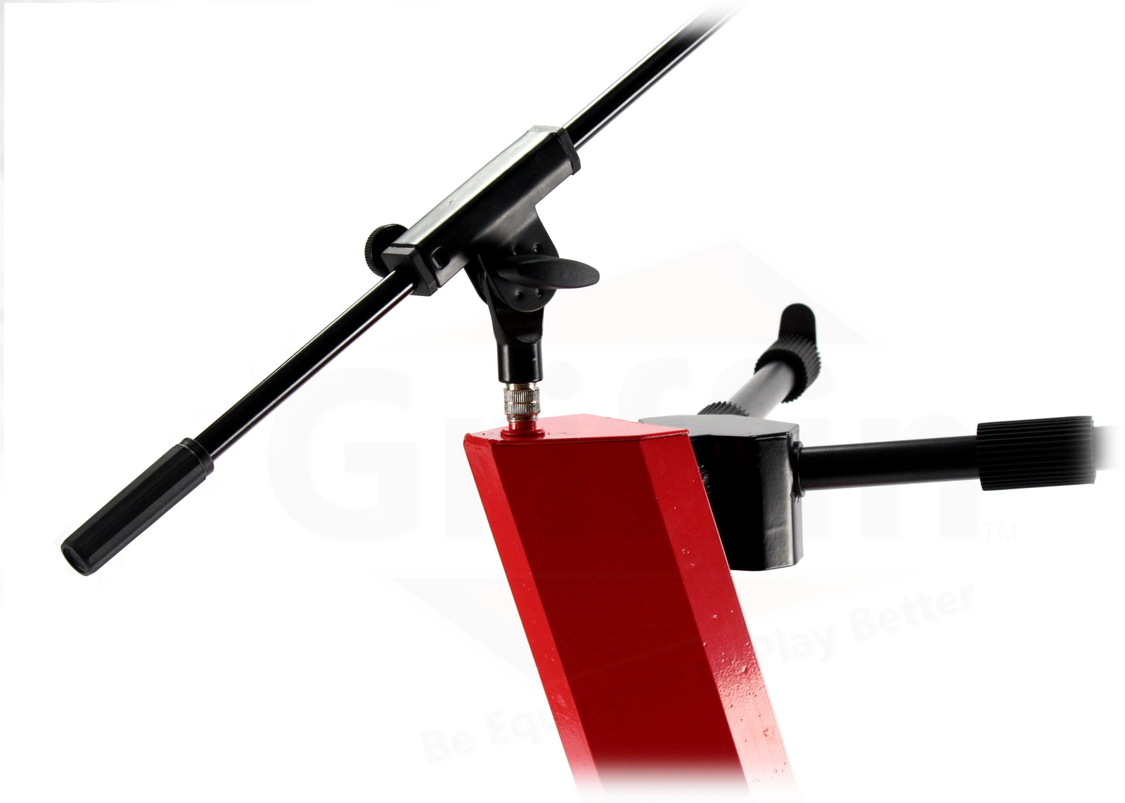 GRIFFIN Two Tier Column Keyboard Stand - Mic Boom 2 Arm Double Mount Studio Gear