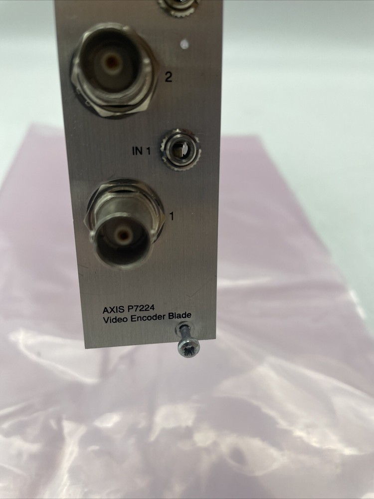AXIS P7224 Video Encoder Blade 0418-001 Four Channel