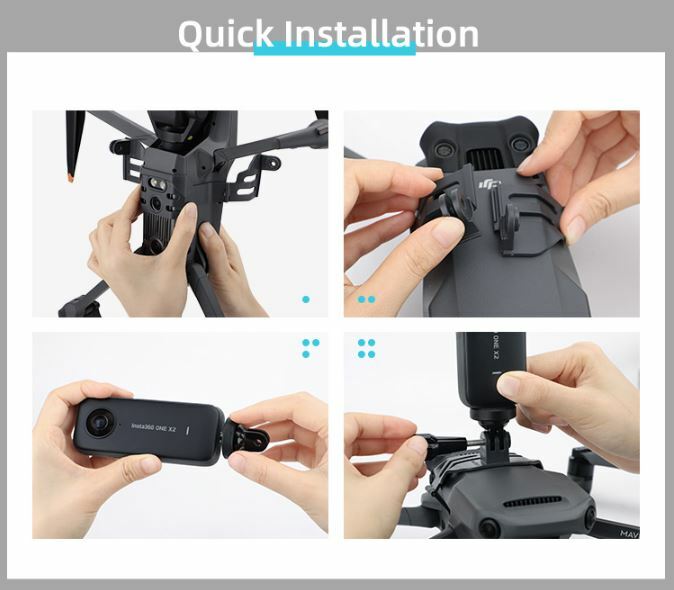 Action Camera Mounting Bracket for DJI Mavic 3 / Mavic 3 Classic