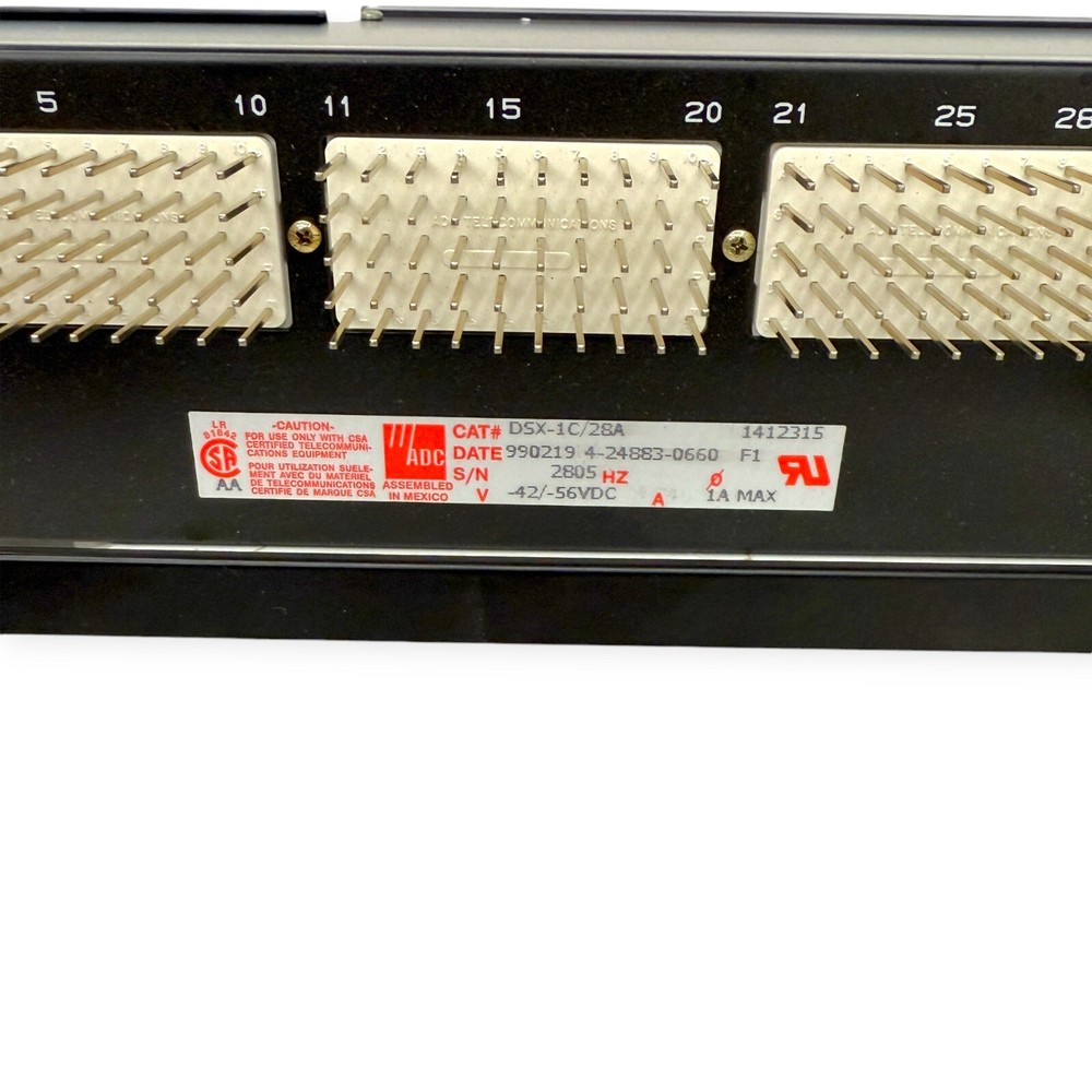 ADC Telecommunications DSX-1C/28A Cross Control Panel