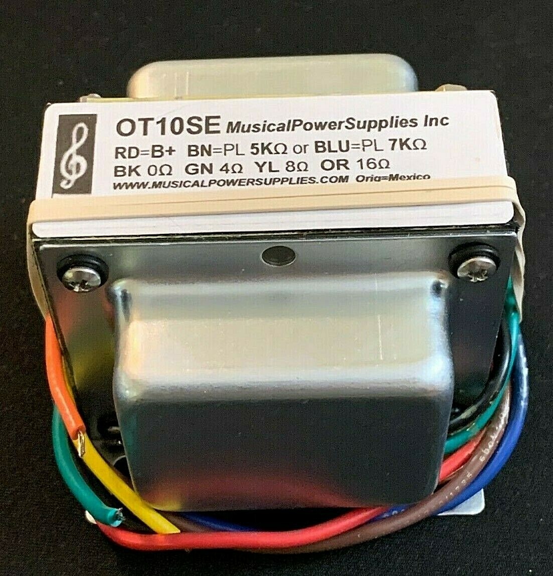 OT10SE HC87 Single Ended Output Transformer 12VA 5K,7Kohm:4/8/16 60mA