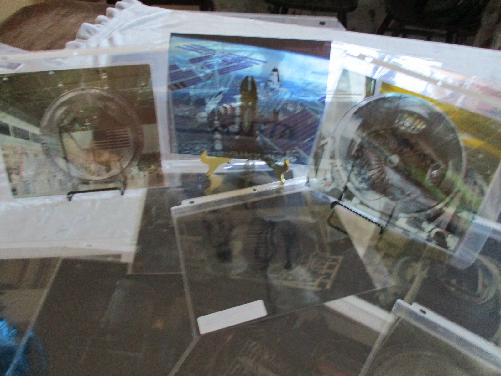 NASA BOEING SPACE STATION JSC PORTAL RING+BOOKLETS PHOTOS ORIGINAL PROJECT DATA