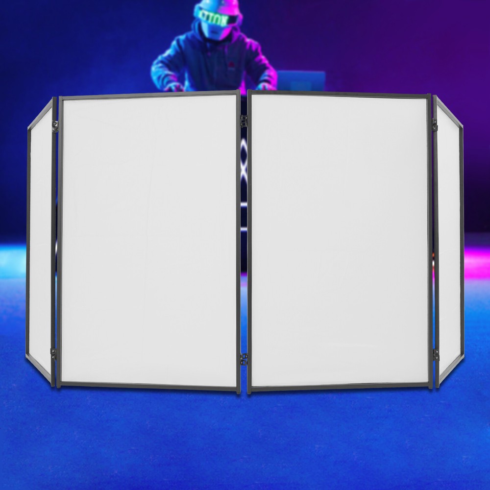 Portable Foldable 4-Panel Light Metal Frame Booth Free Standing Event Facade us
