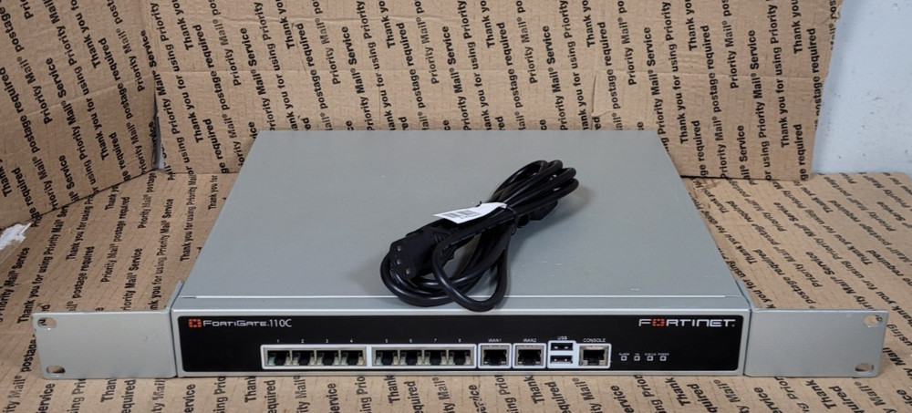 Fortinet FortiGate-110C FG-110C Router Firewall Security Appliance (TESTED)