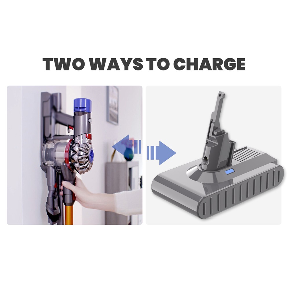 9500mAh For Dyson V8 Battery SV10 Absolute Cordless Vacuum Cleaner Battery SV10
