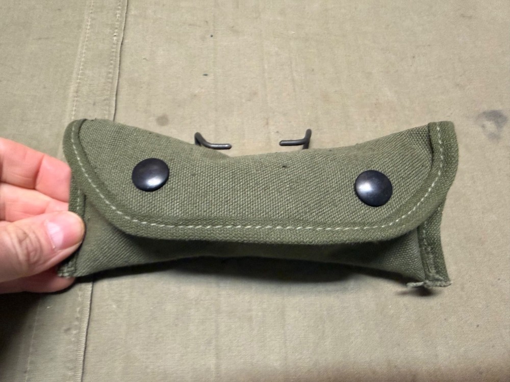 ORIGINAL WWII US ARMY M1 GARAND RIFLE LAUNCHER SIGHT & CARRY CASE