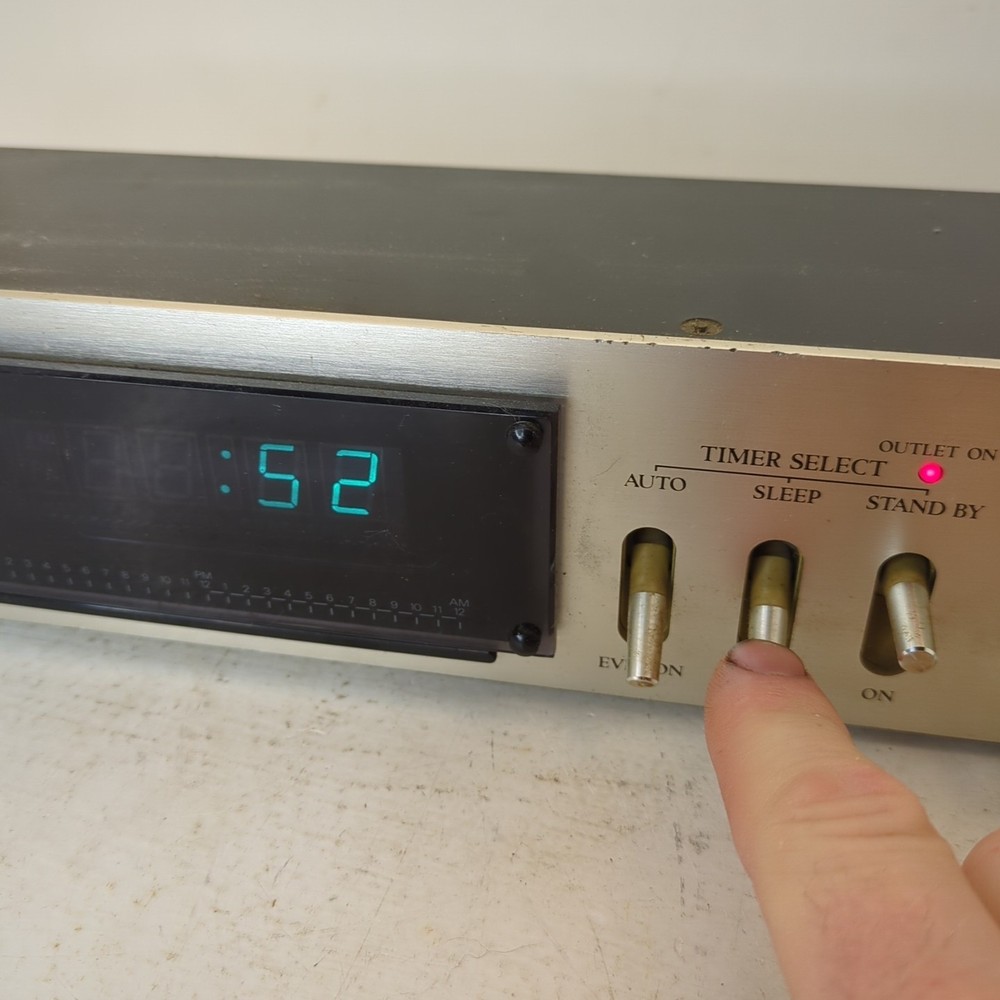 Fisher Audio Timer Mount Rack Model TR-7000