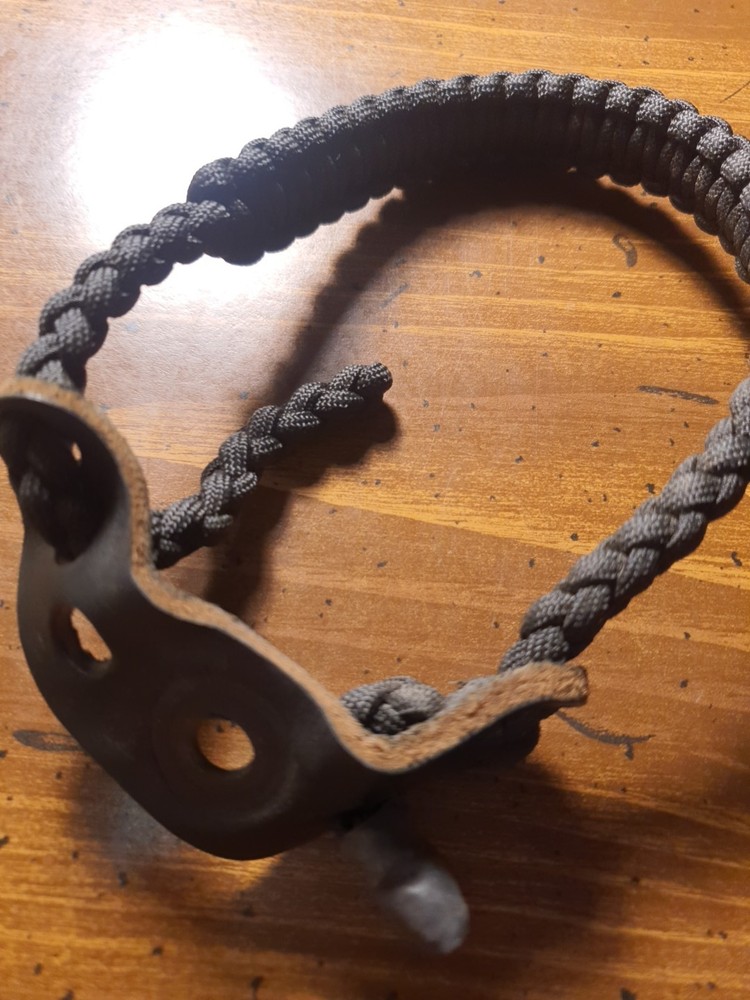 Archery Black Braided Wrist Sling