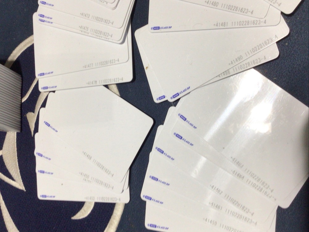 HID iCLASS PVC Card DP RFID read/write Security ID Badge Gate Door Access