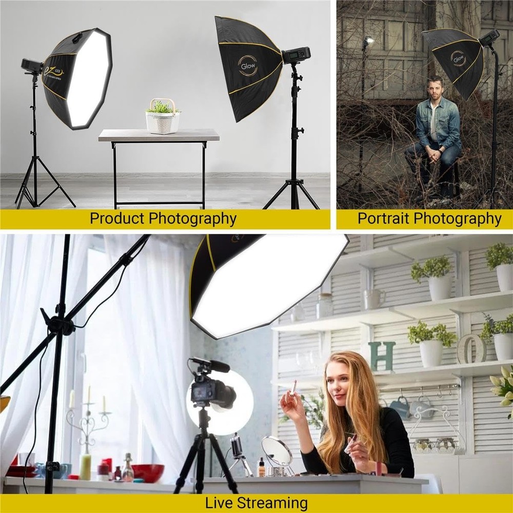 EZ Lock Quick Octa Large Softbox With Bowens Mount (36")