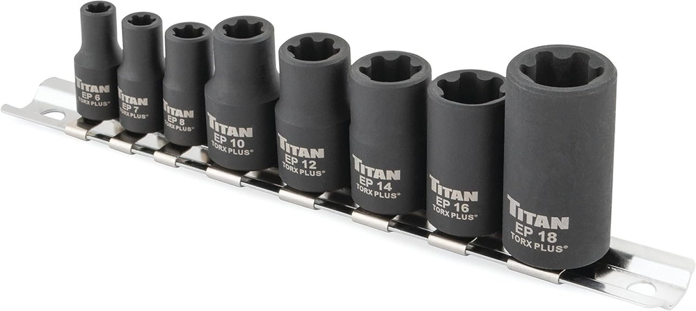 17418 8-Piece External Tors plus Socket Set (EP6 - EP18)