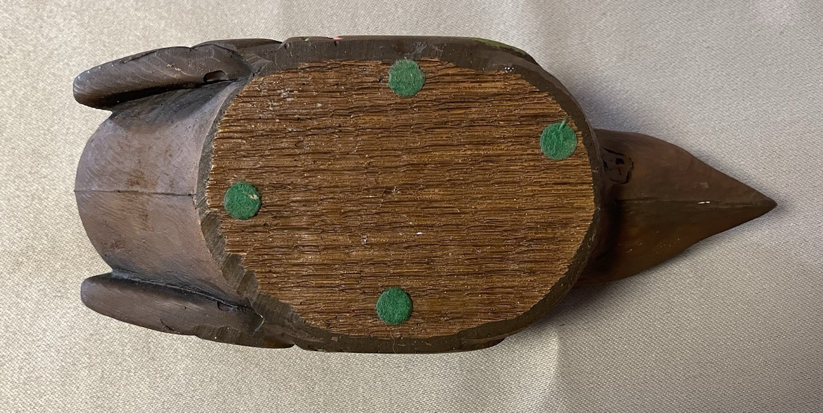 Antique Northwest Coast Carved Reproduction Grease Bowl, Estate Collection