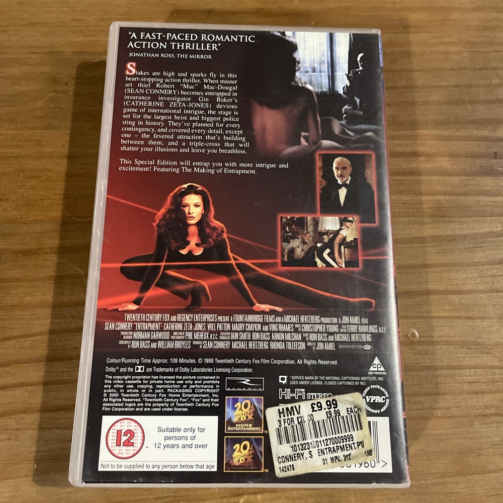Entrapment (VHS/SUR, 2000)
