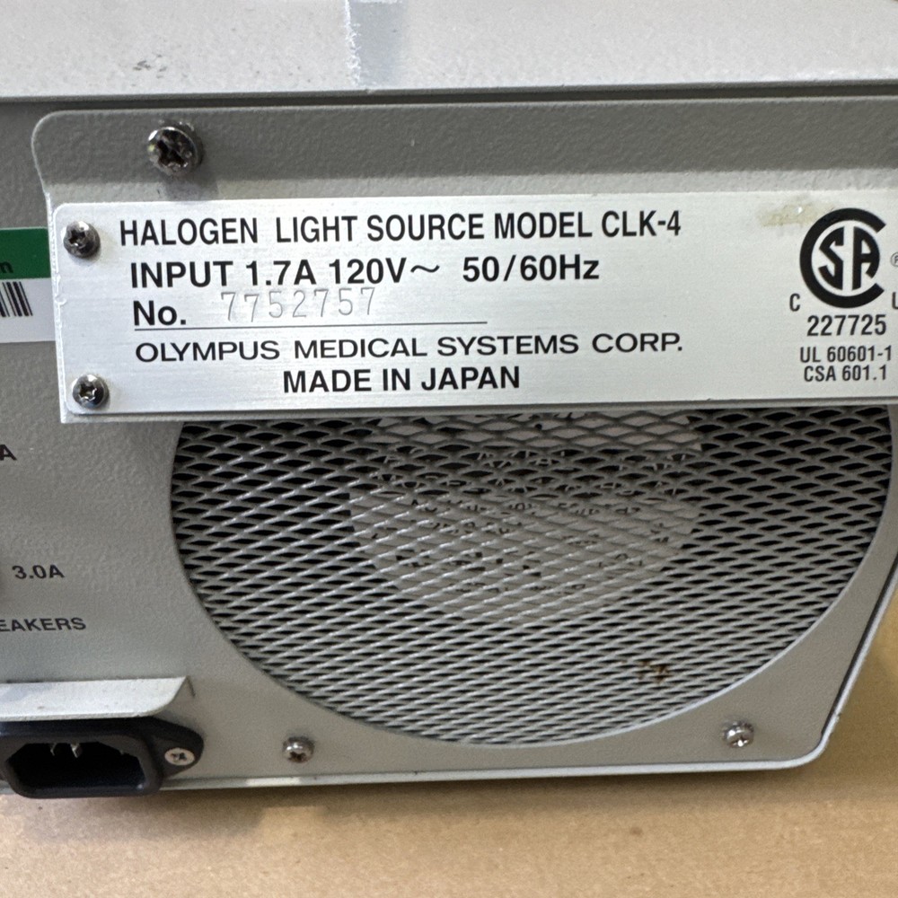 Olympus CLK-4 Halogen Light Source