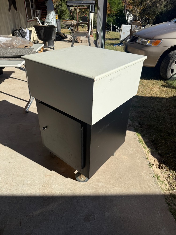 Custom Rolling Storage Cart / Cabinet - $70
