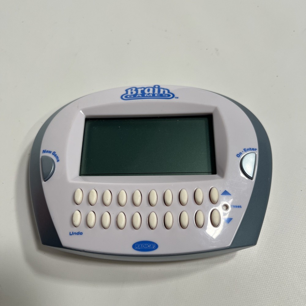Radica Brain Games Memory Electronic Handheld Game Sealed 2006 Gary Small 17038