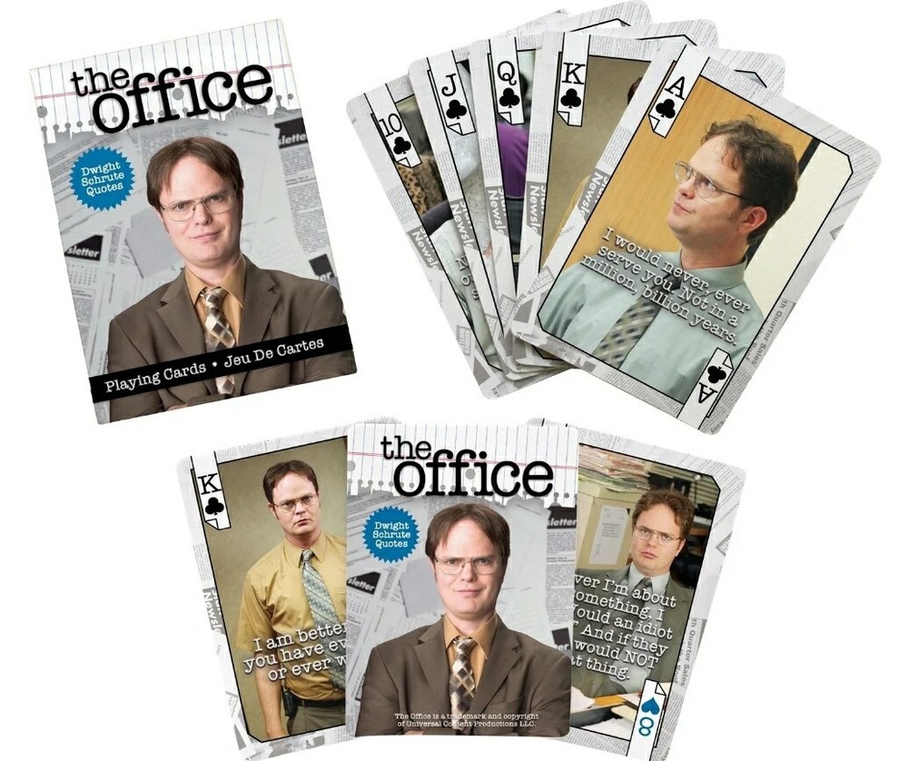 The Office : Dwight Quotes Playing Card Deck NEW