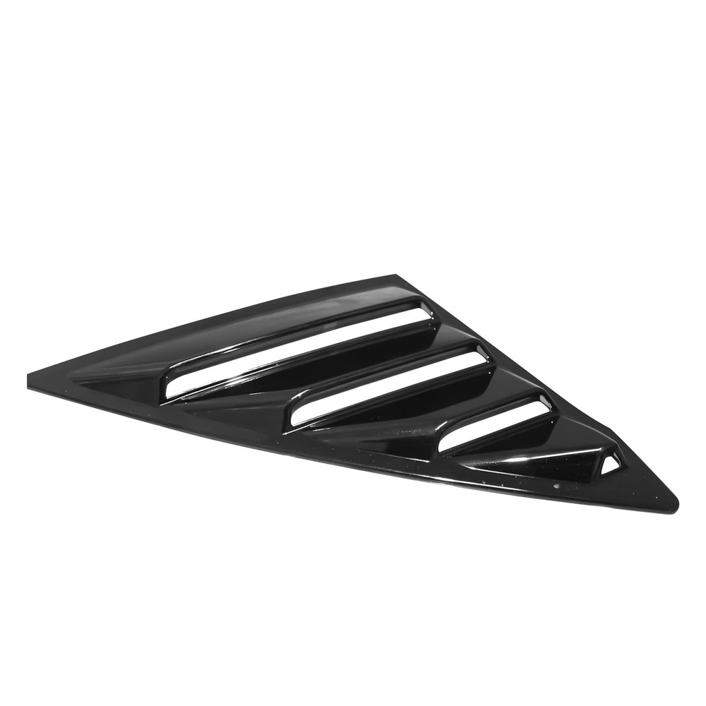 Quarter Window 百叶窗适用于 2022 - 2025 本田思域聚碳酸酯黑色 2 件