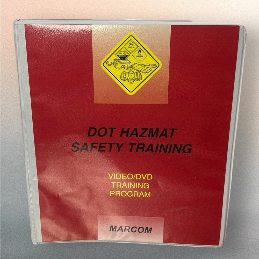 Marcom DOT Hazmat Safety Training Video/DVD Training Program, Shipped Next Day..