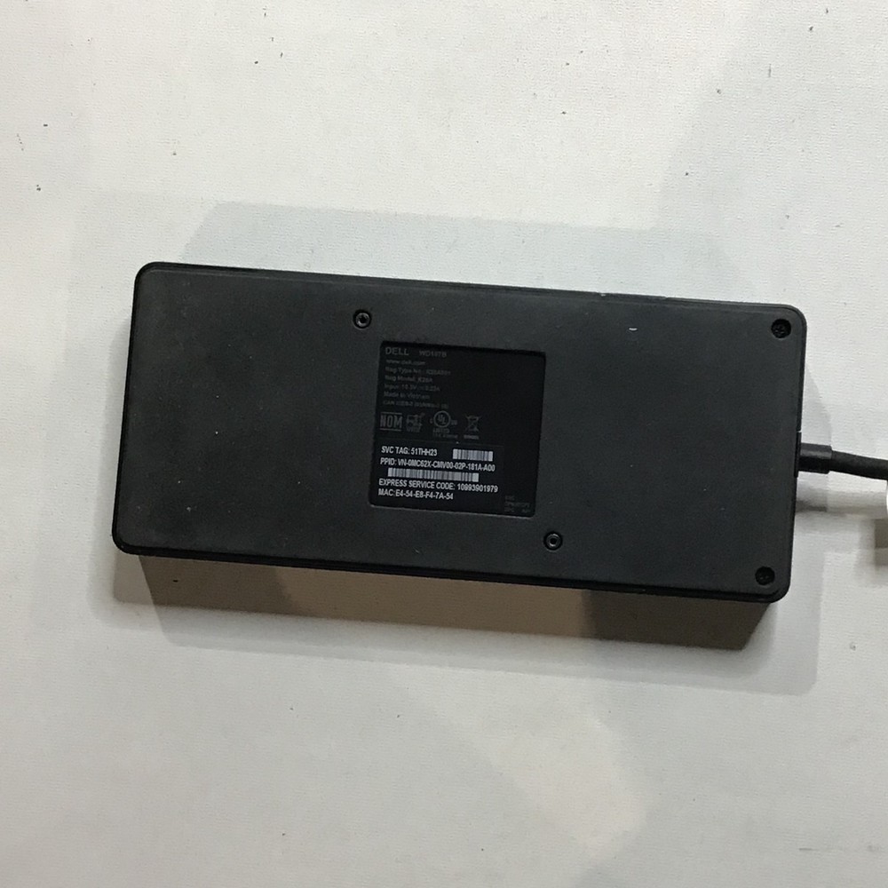 Dell WD19TB Docking Station - Dock only