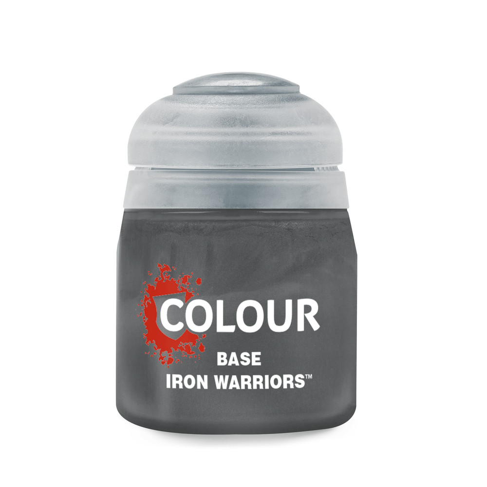 Citadel Colour Paint Base: Iron Warriors (12 ml)