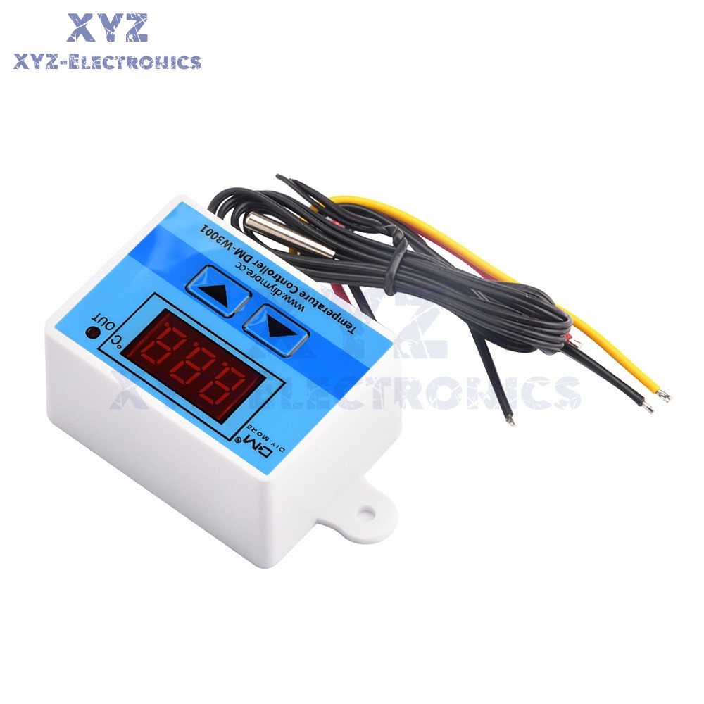 W3001 AC110-220V Digital Temperature Controller 10A Thermostat Control Switch
