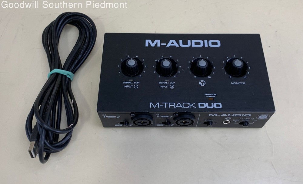 M-Audio M-Track Duo USB Audio Interface - Tested