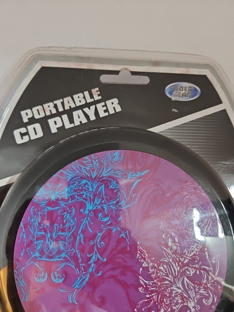 Portable cd player ,cyberGear.digital Display