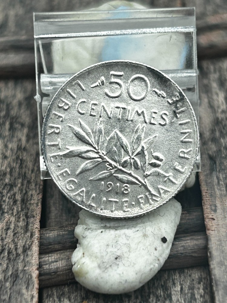 FRANCE 50 CENTIMES 1918 REF B 86