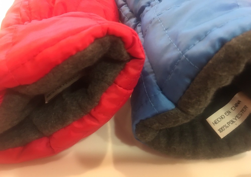 Auto Windshield Snow Ice Scraper Winter Mitt Solid Puffer Mitt (Various Colors)