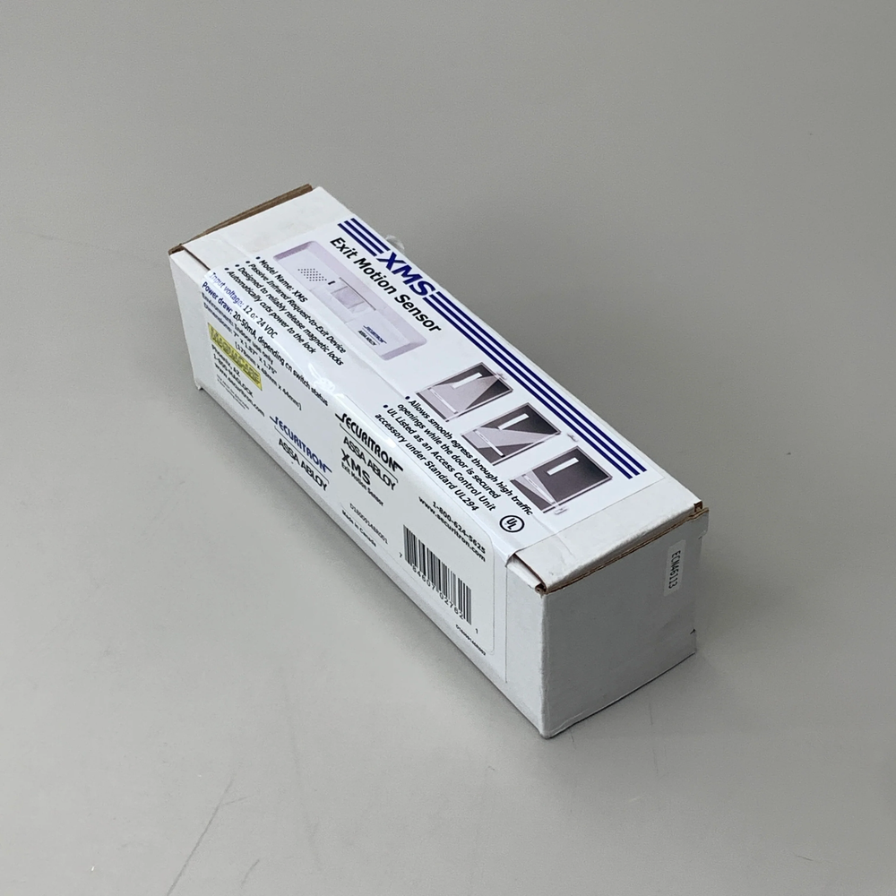 SECURITRON Exit Motion Sensor Adjustable Time Relock XMS PIR