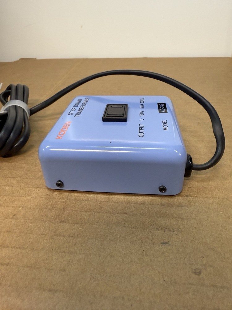 KODEN Step-down transformer AC-245 Max 80 VA Plug-C