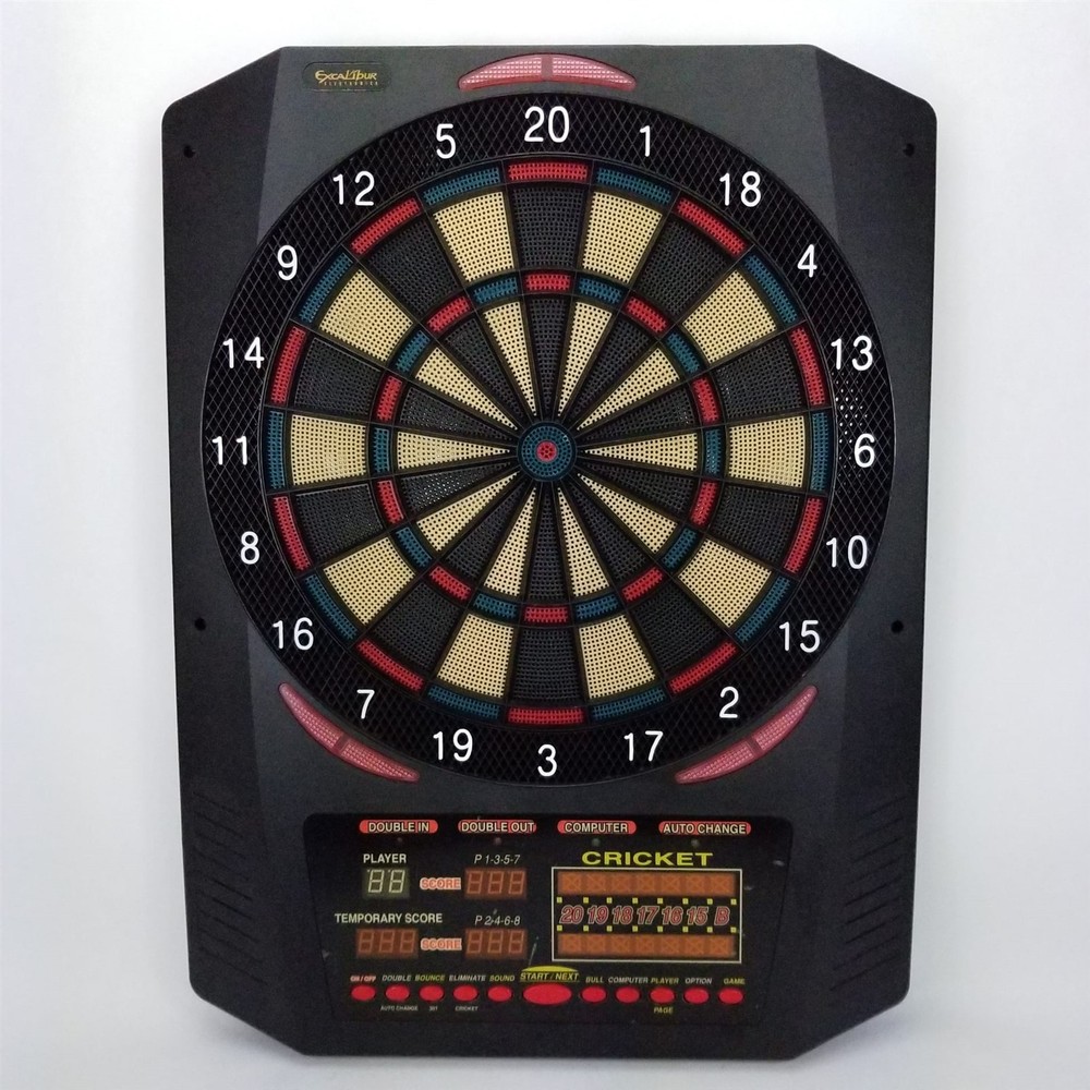 Electronic Dartboard Cricket Excalibur Electronics (dartboard only)