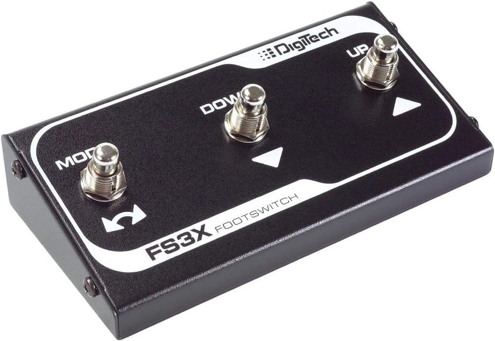 Digitech Jamman Solo HD Stereo Looper Pedal - Bundle with 2 Patch Cables and Fs3
