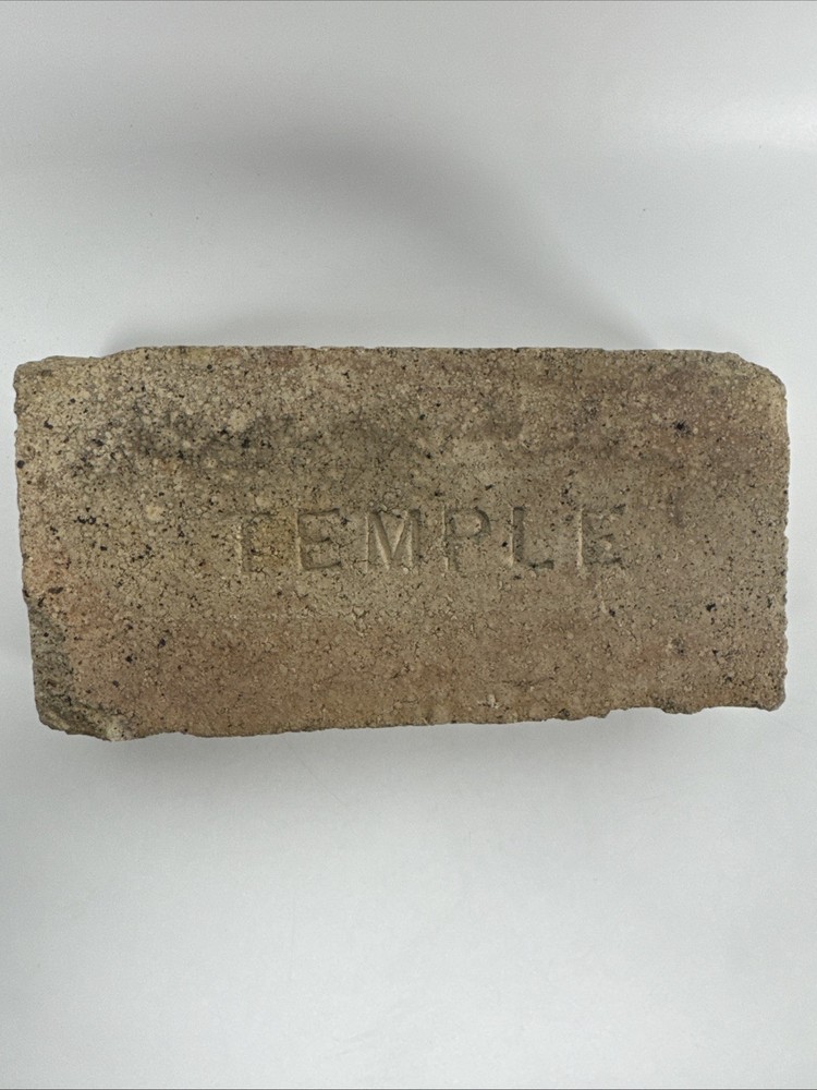Vintage Temple Fire Brick From Mid 1900’s