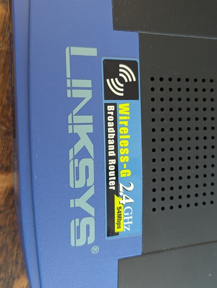Linksys Wireless G 24 GHz Broadband Router Untested