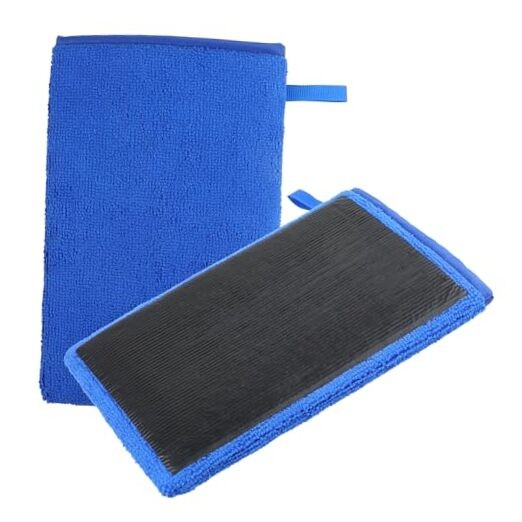 Clay Mitt - Auto Detailing Microfiber Clay Bar, Medium Grade, Blue