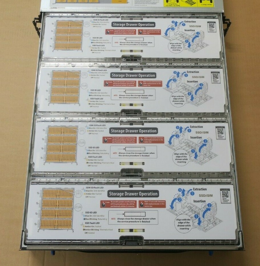 QCT QuantaVault JB2720 Extreme Performance-Density Array 72x 2.5" SATA/SAS SSD